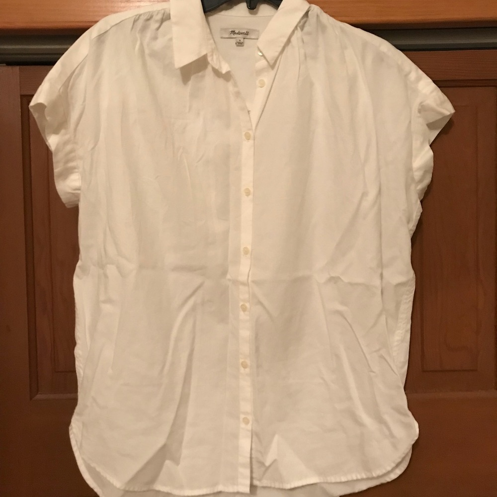 Madewell Short Sleeve Button Up S